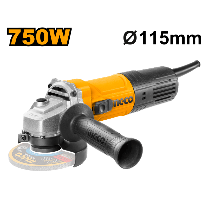 Ingco ING-AG75028E Avuç Taşlama 115 mm 750 watt