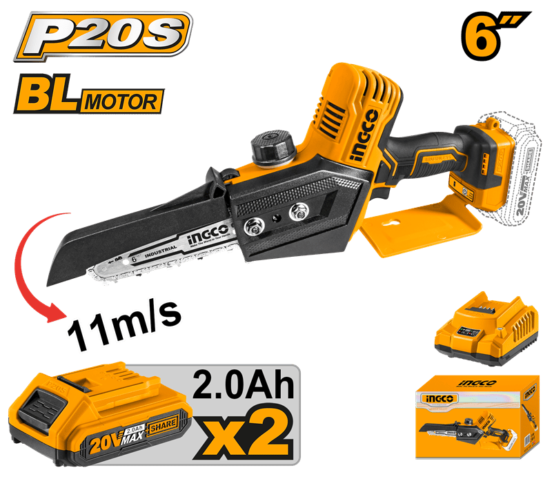 Ingco ING-CGSLI20682 Li-ion Akülü Dal Kesme
