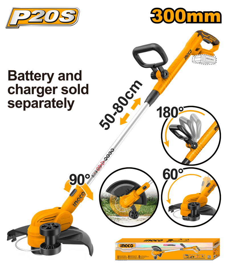 Ingco ING-CGTLI20328 Li-ion Akülü Tırpan