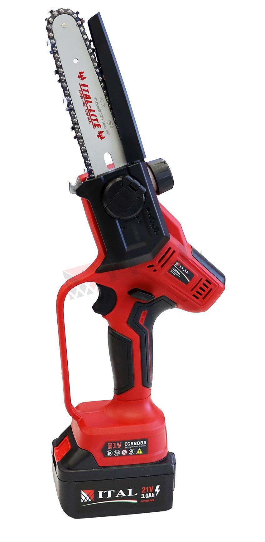 Ital ICS203A Akülü Dal Budama Testeresi (2x3Ah Akü)
