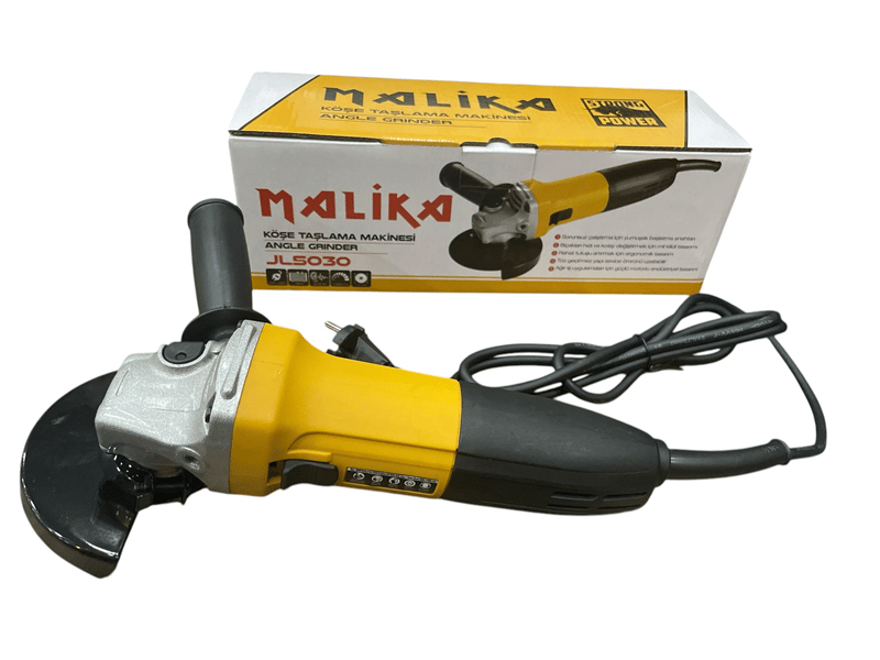 Malika Devir Ayarlı İspiral – 115 Mm Avuç Taşlama Makinası