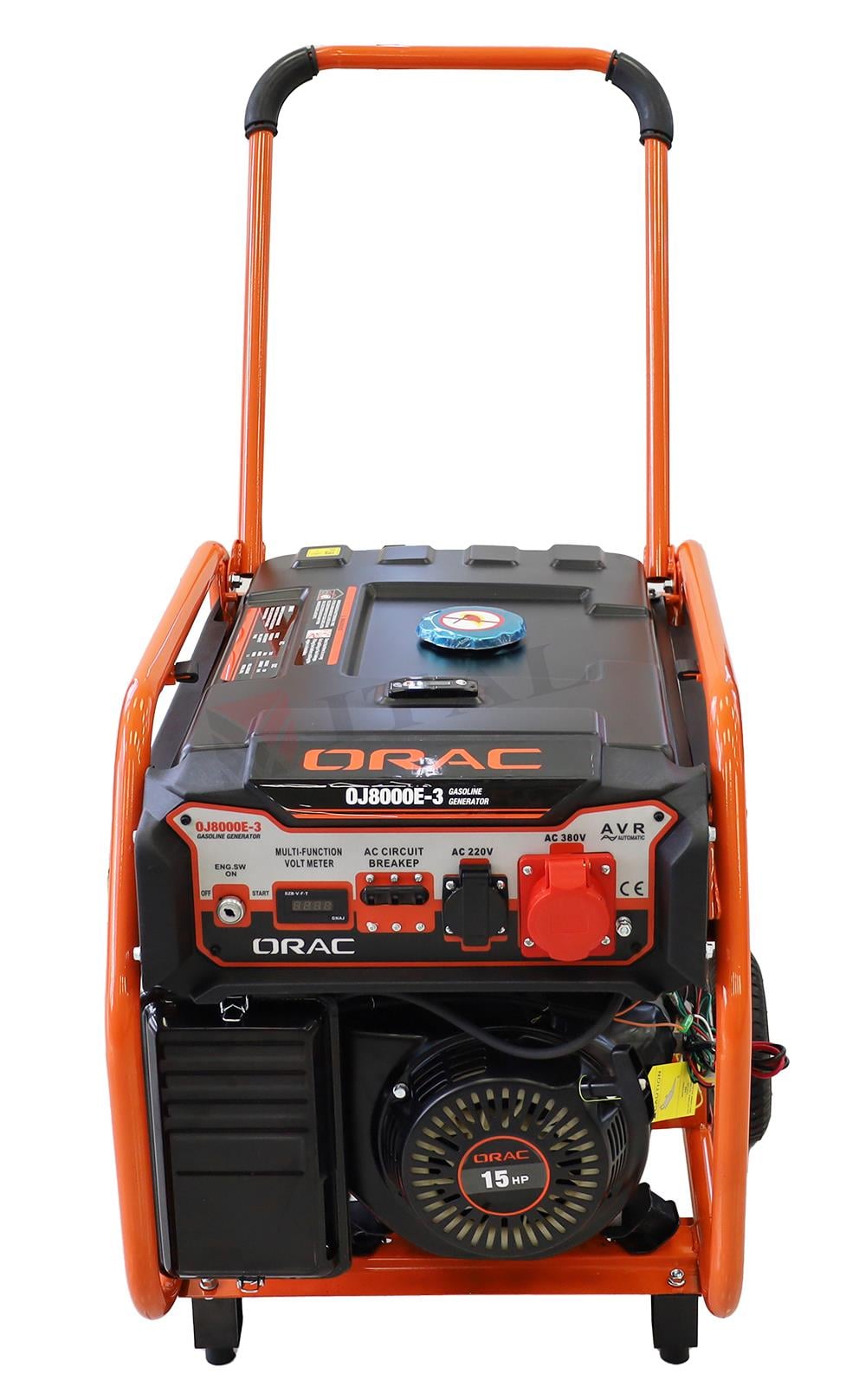 Orac OJ8000E3 Benzinli Jeneratör - Güç ve Sağlamlık Bir Arada!