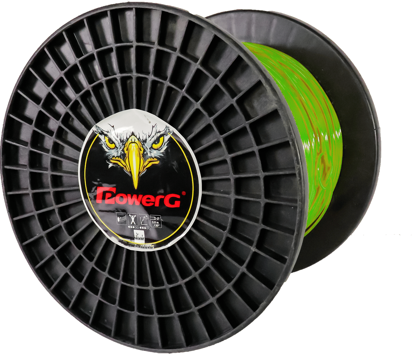 Powerg Top Misina Sarı 6 Köşe 3.3mm 1000 mt