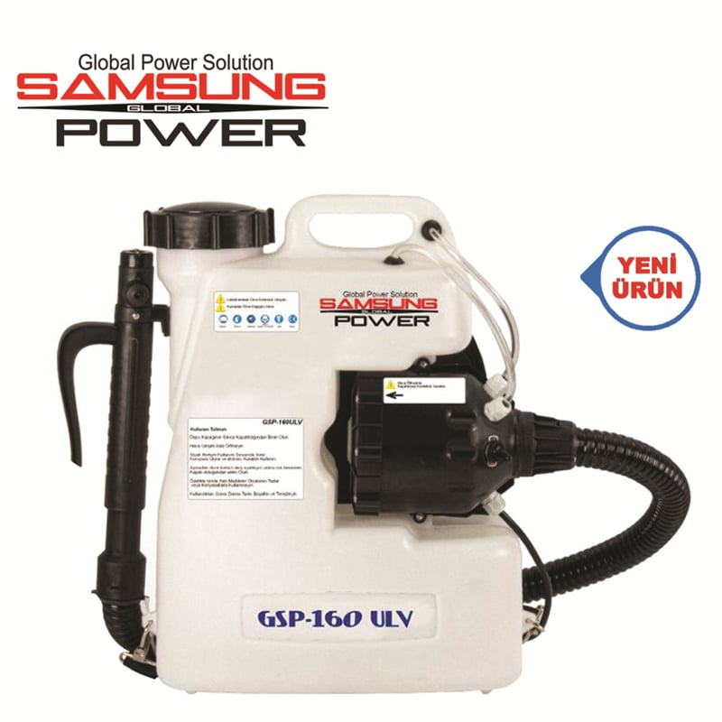 Samsung GSP-160 UV Elektrikli Püskürtücü 16 lt Sırt Çantalı