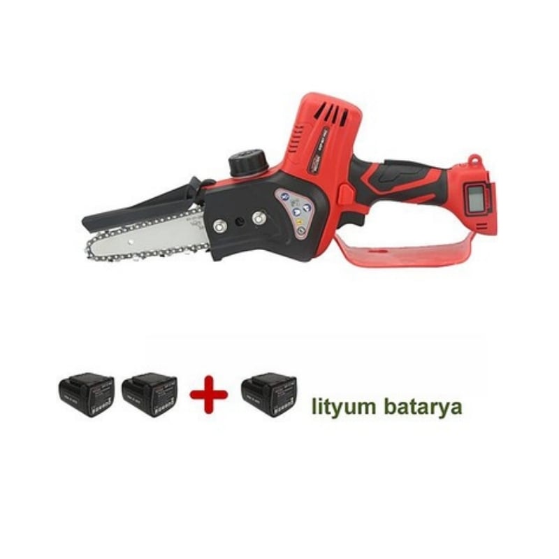 Samsung GSP-60T-PRO Akülü Zincirli Budama Testeresi – 120 mm – 2+1 Bataryalı – 24V – 350W