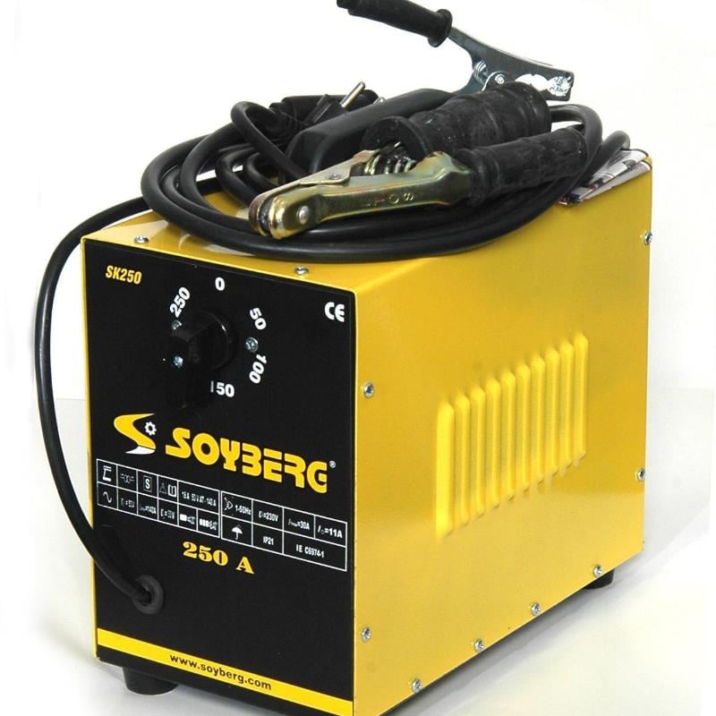 Soyberg 250-N Şalterli Çanta Kaynak Makinesi