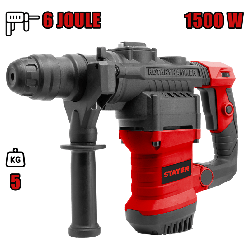 Stayer STY-HDXT6JK Kırıcı Delici  Sds-Plus 6J 1500 W