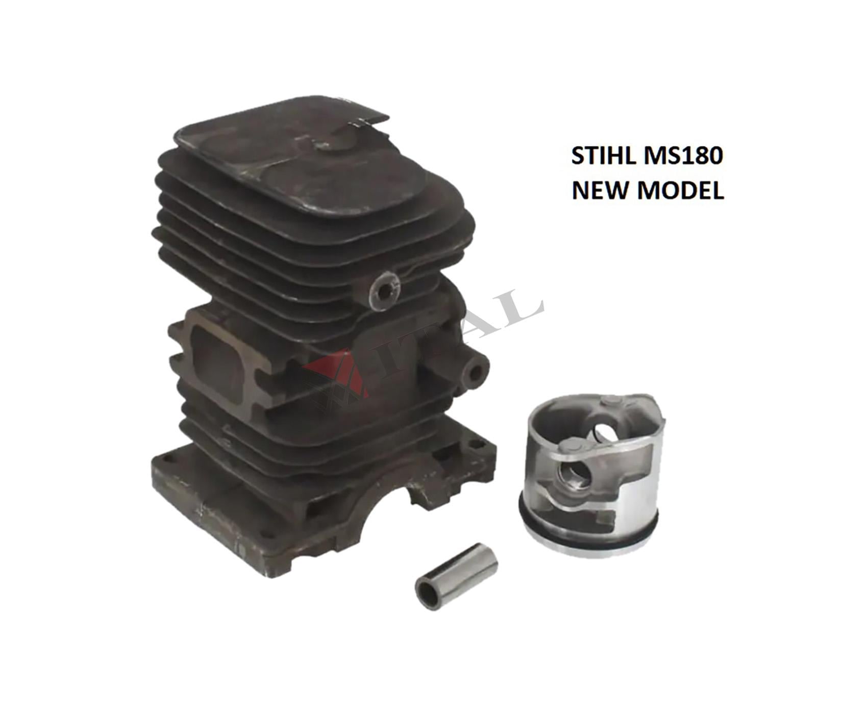 Stihl MS180/MS180C Silindir+Piston Yeni Model 38mm