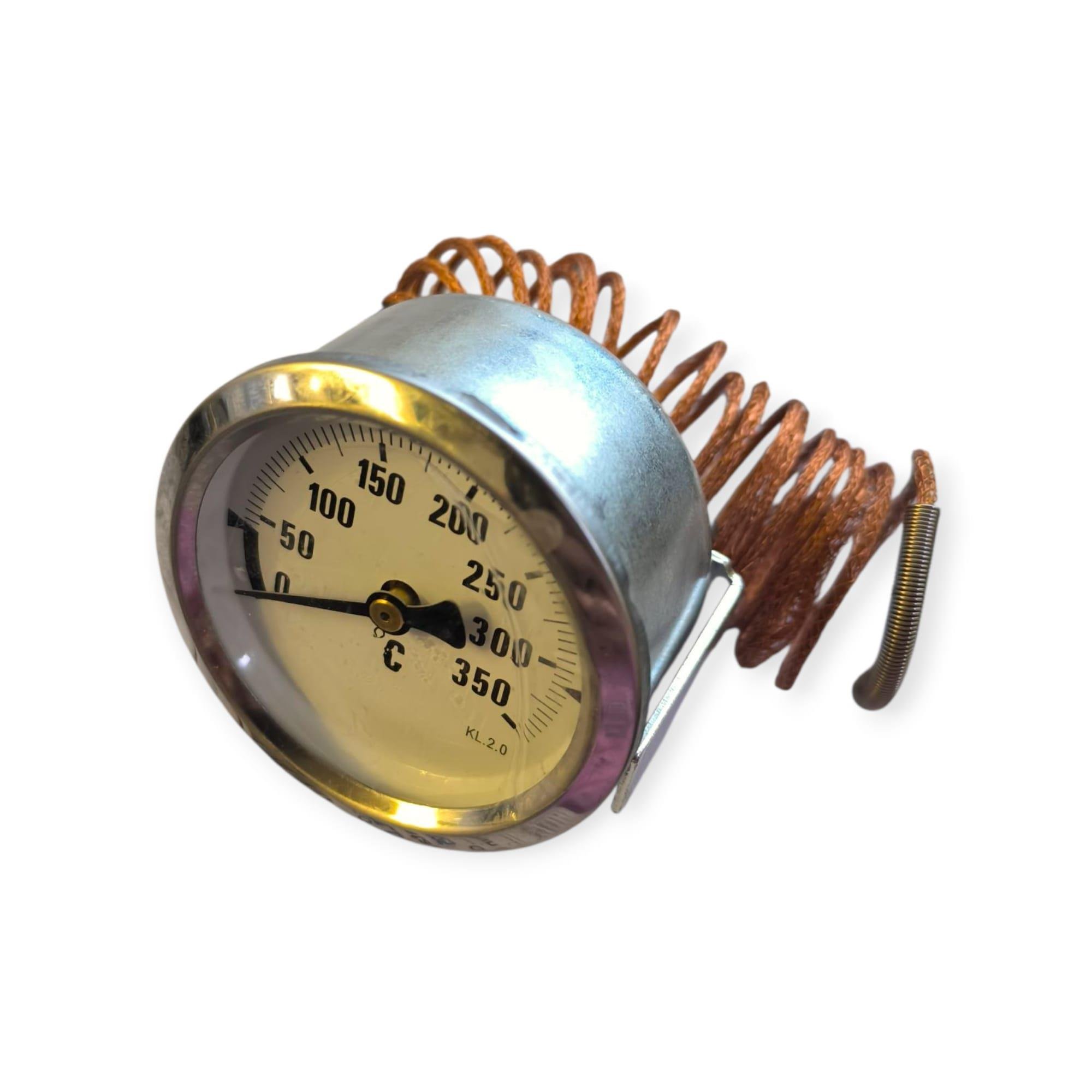 Demsu 0-350° Kılcal Termometre - Endüstriyel Kullanım İçin Isı Göstergesi