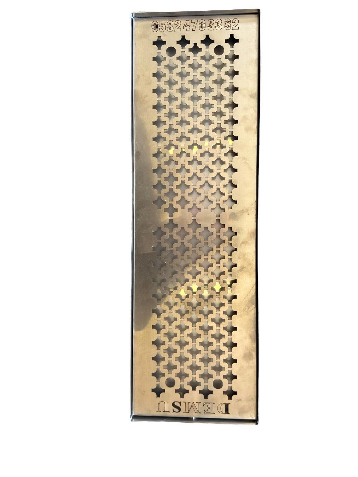 Demsu 430 Krom 4 Demlikli Çay Kazanı Damlalığı 18 x 100 Cm