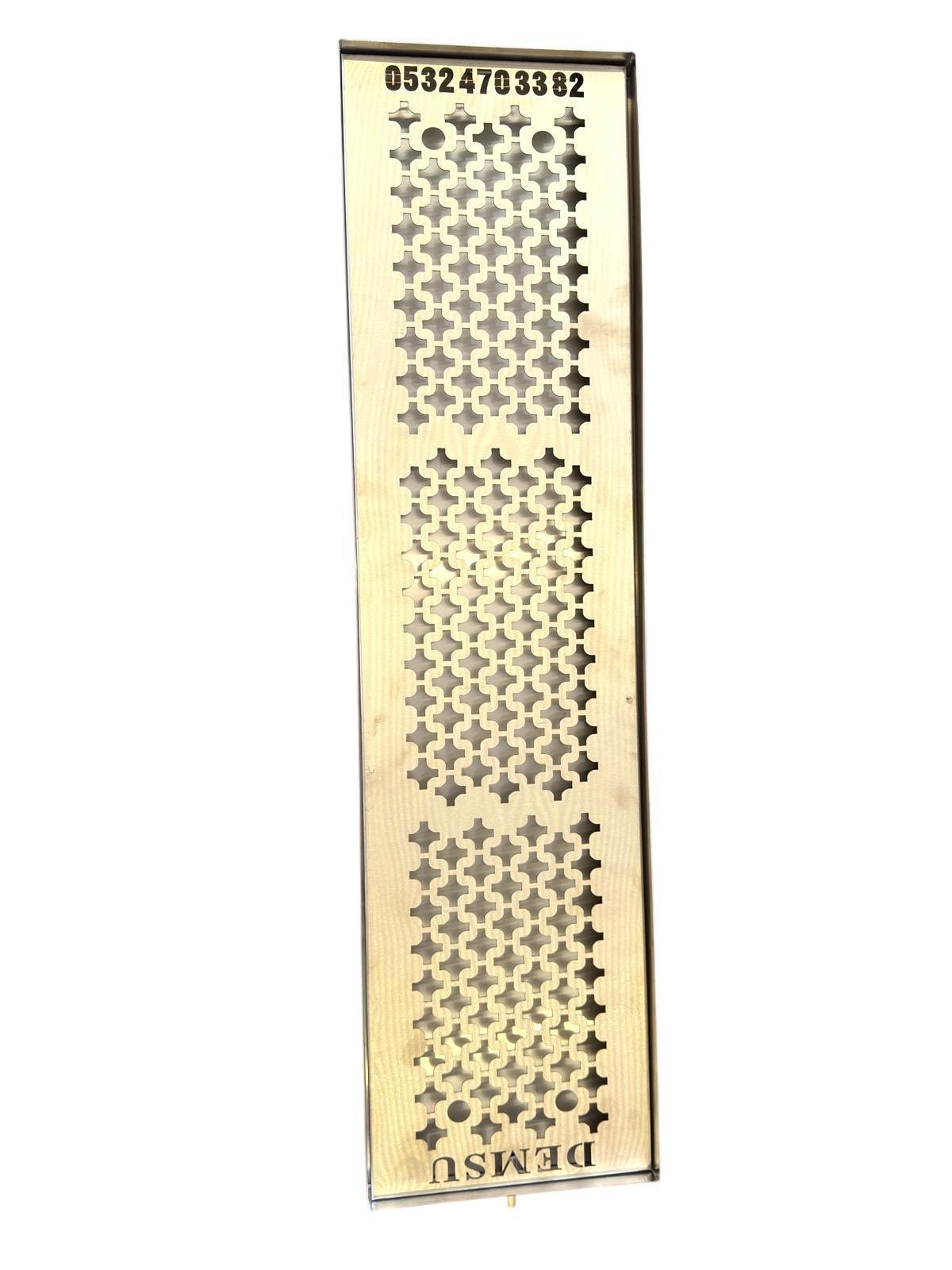 Demsu 430 Krom 5 Demlikli Çay Kazanı Damlalığı 18 x 120 Cm