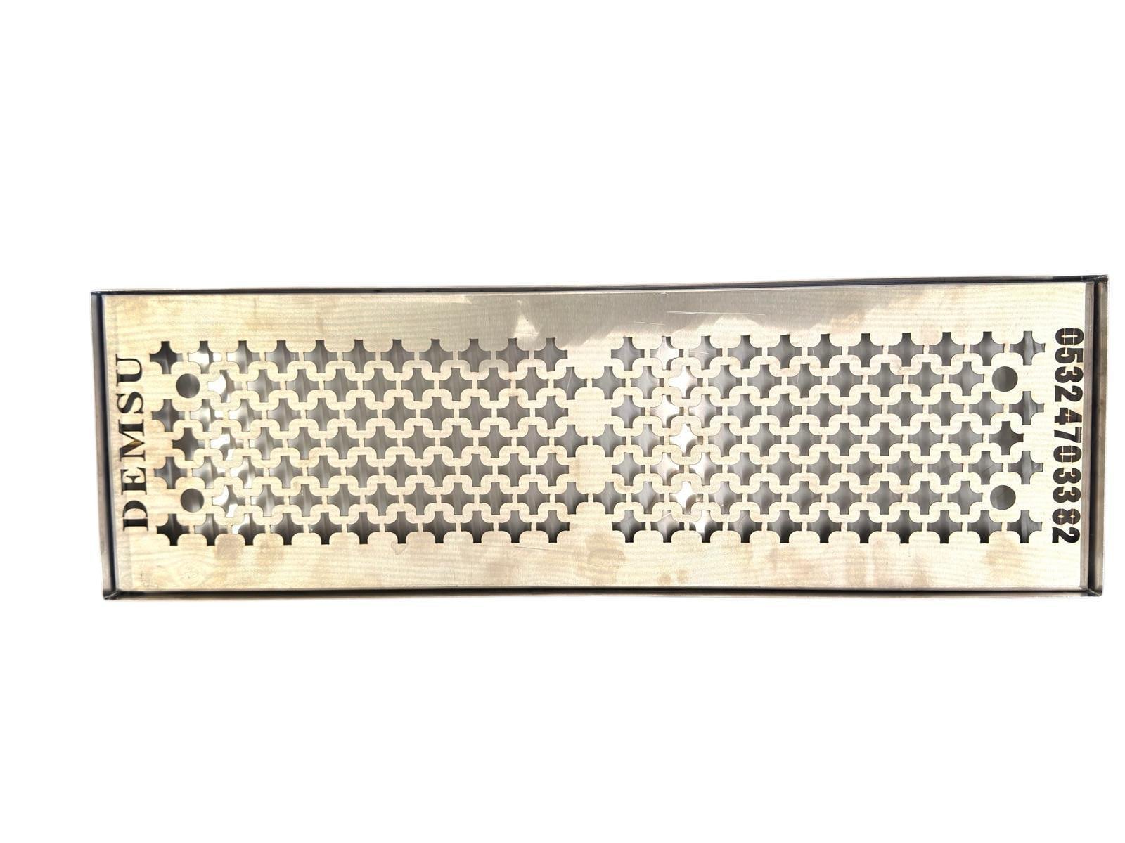 Demsu Plus 304 Krom 1 Demlikli Çay Kazanı Damlalığı 18x50 Cm