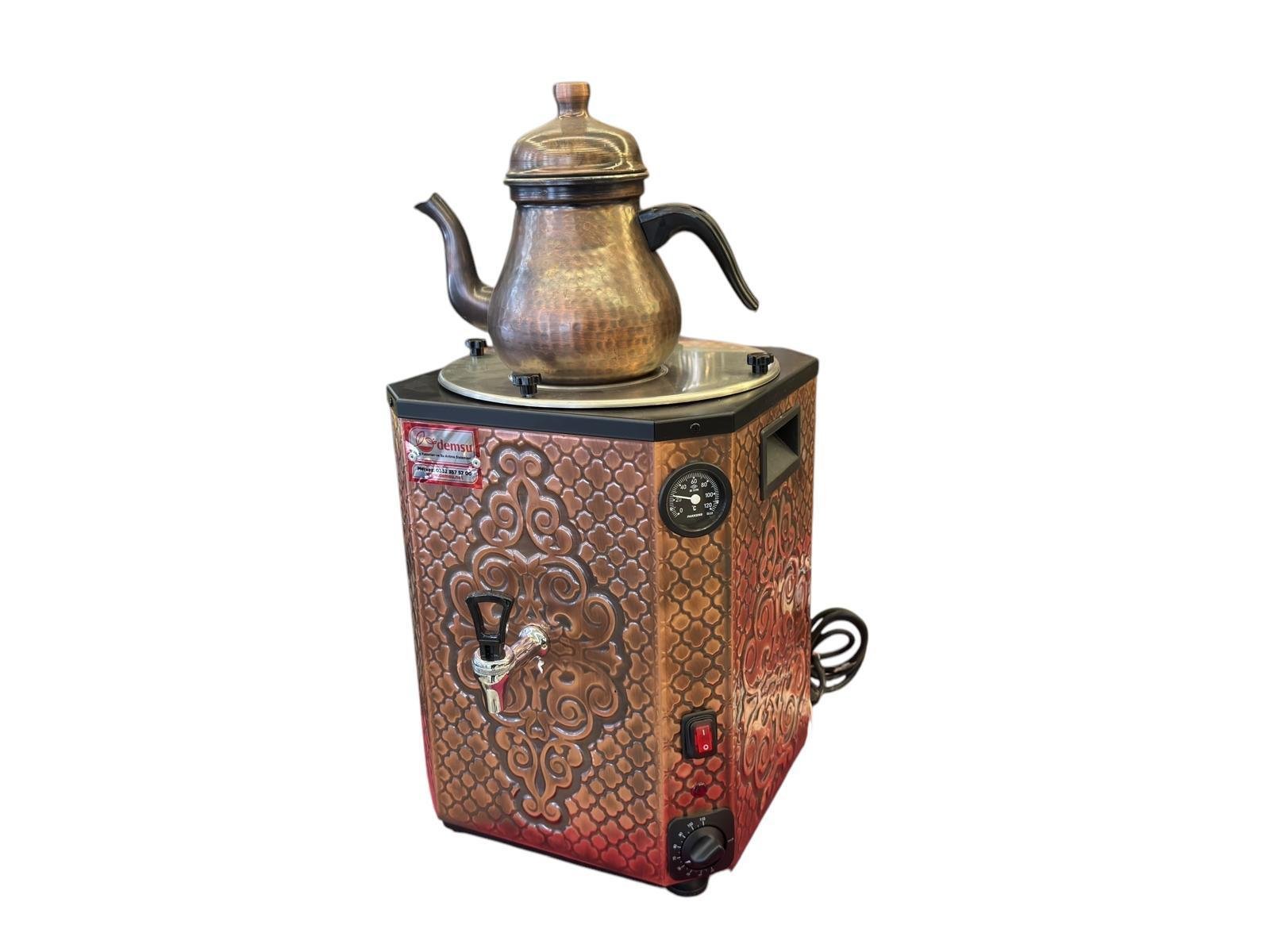 DEMSU Yekpare 1 Demlikli Çay Kazanı