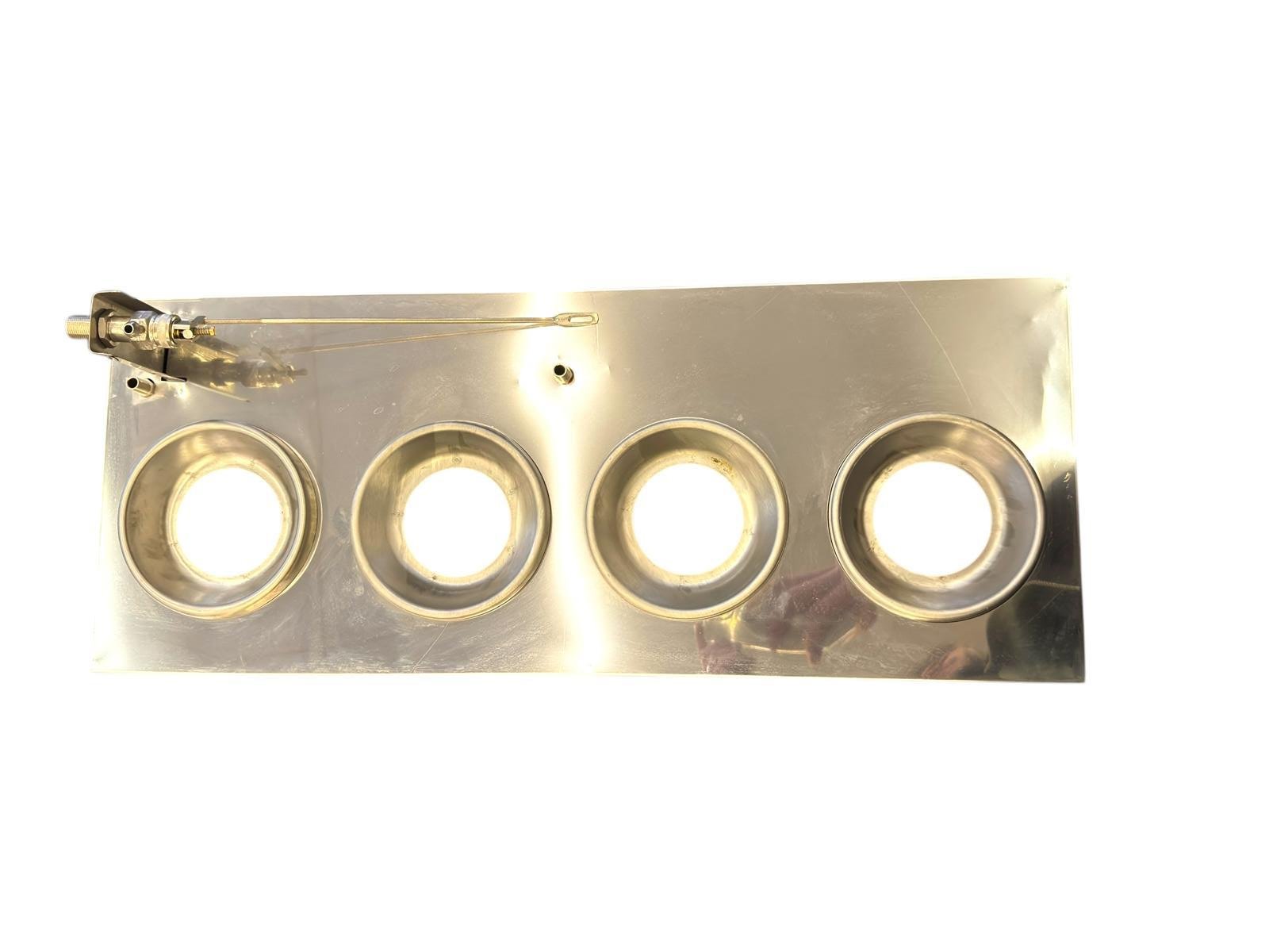 Krom 4 Demlikli Çay Kazanı Üst Kapağı