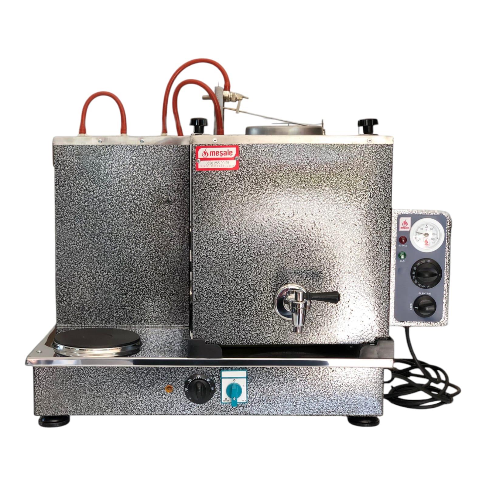 Meşale 1 Demlikli Chromat Elektrikli Full Otomatik Çay Kazanı 