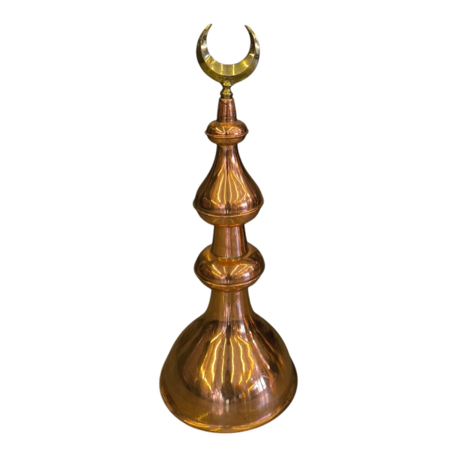 Meşale 80 Cm Krom Kubbe Alemi