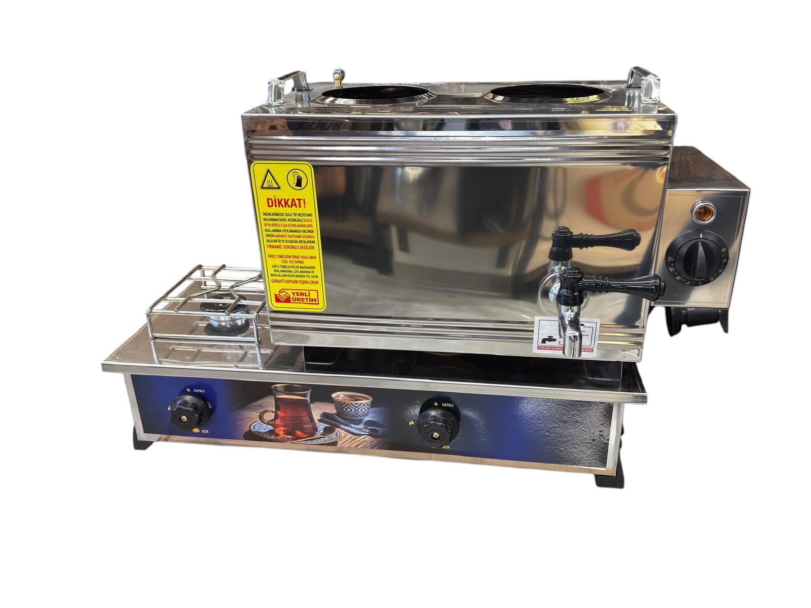 Mizan 40 Cm'lik 26 Litre Elektrik + Gazlı Kahveci Kazanı+