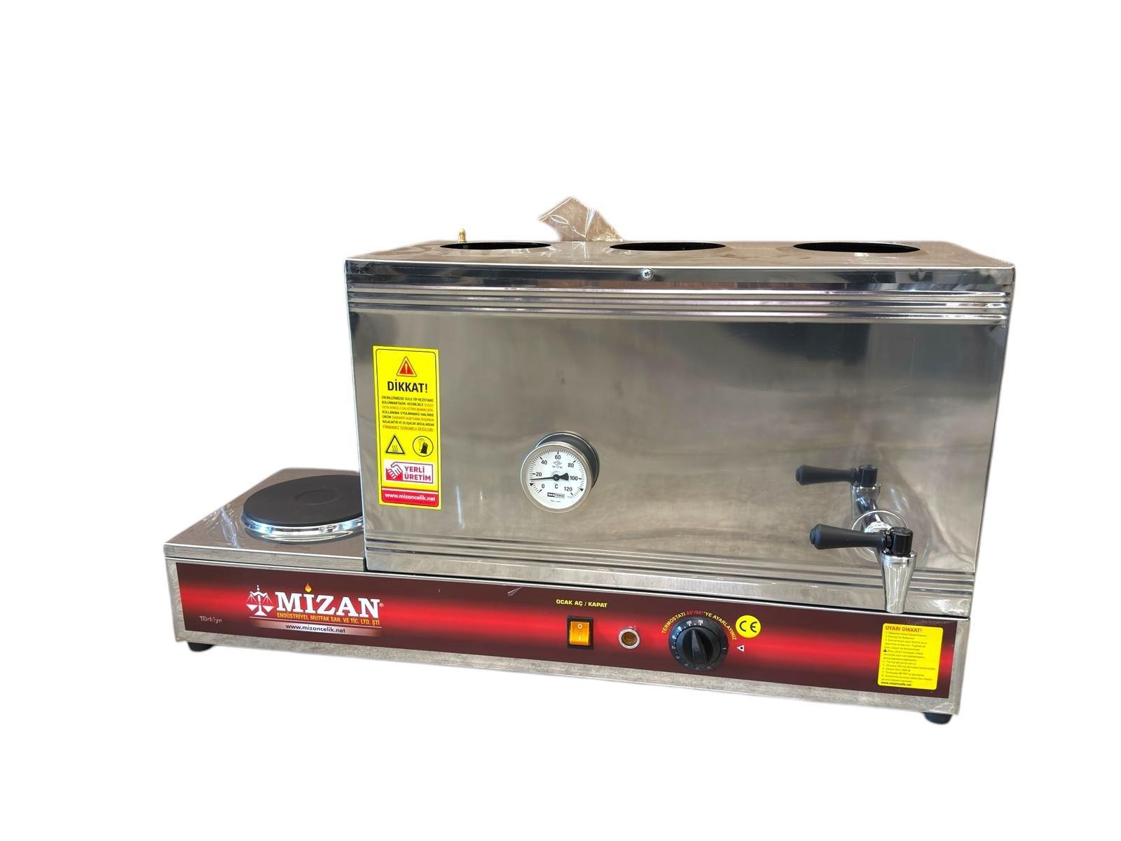 Mizan 60 Cm'lik - 38 Litre Pleytli Kahveci Kazanı