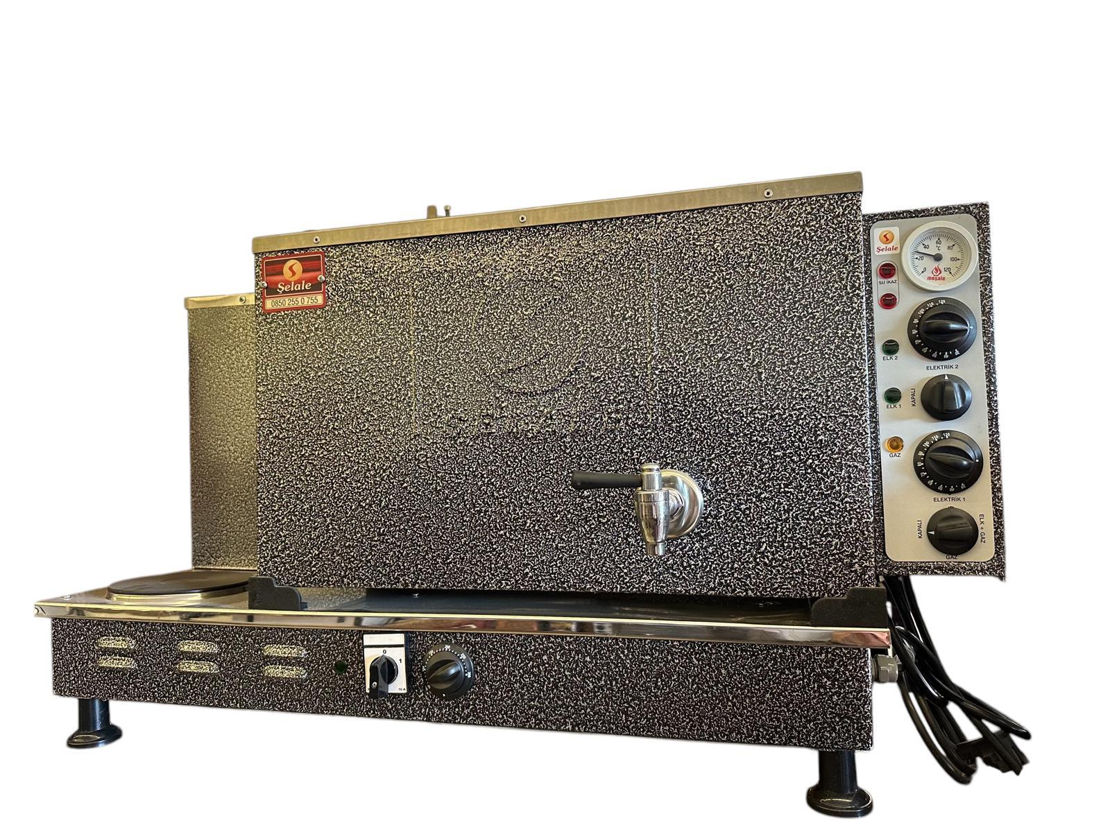 Şelale 3 Demlikli Chromat Şelale Logolu Elektrikli Full Otomatik Çay Kazanı