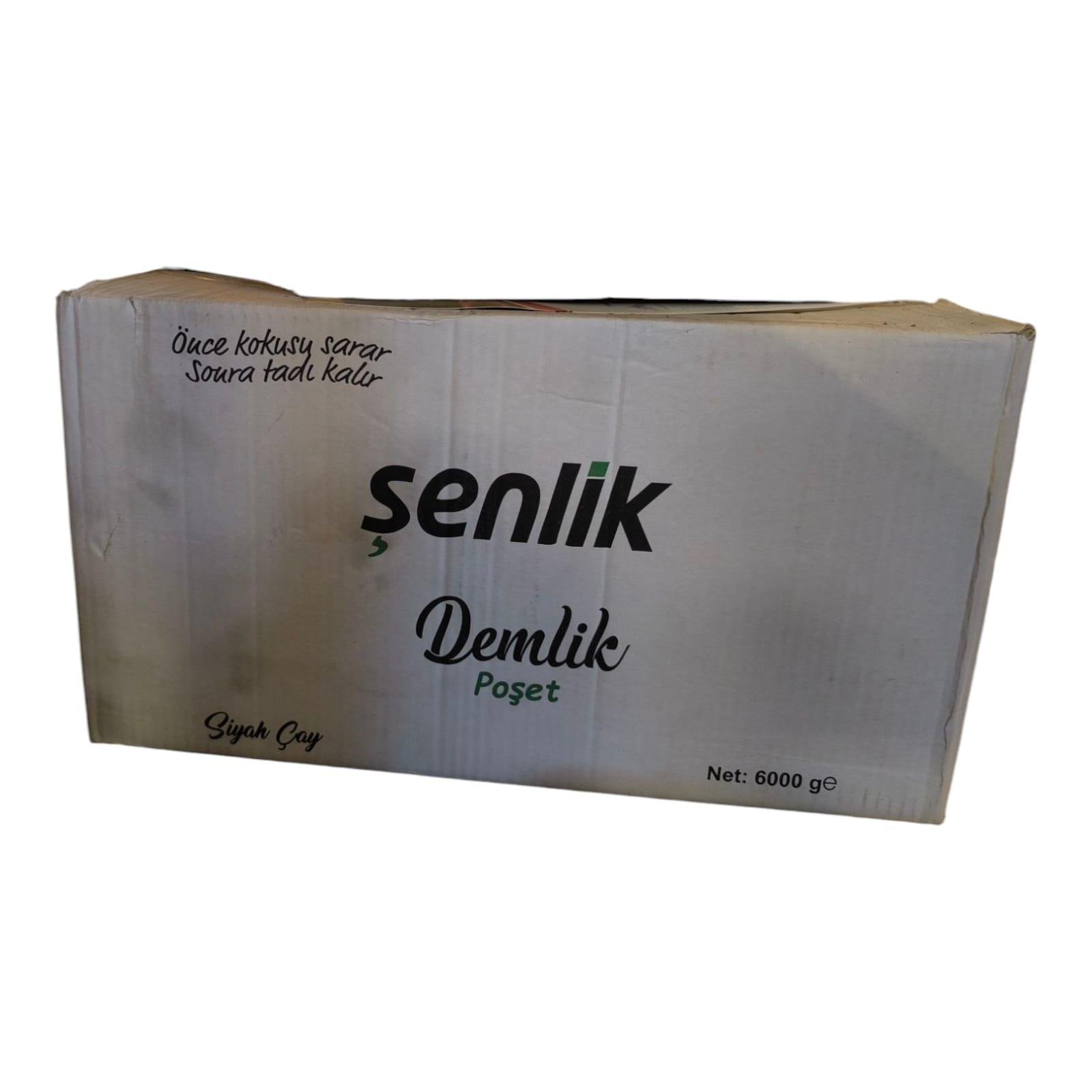 Tirebolu Şenlik Gerçek Dem Demlik Poşet Çay 6 kg 200'lü Paket