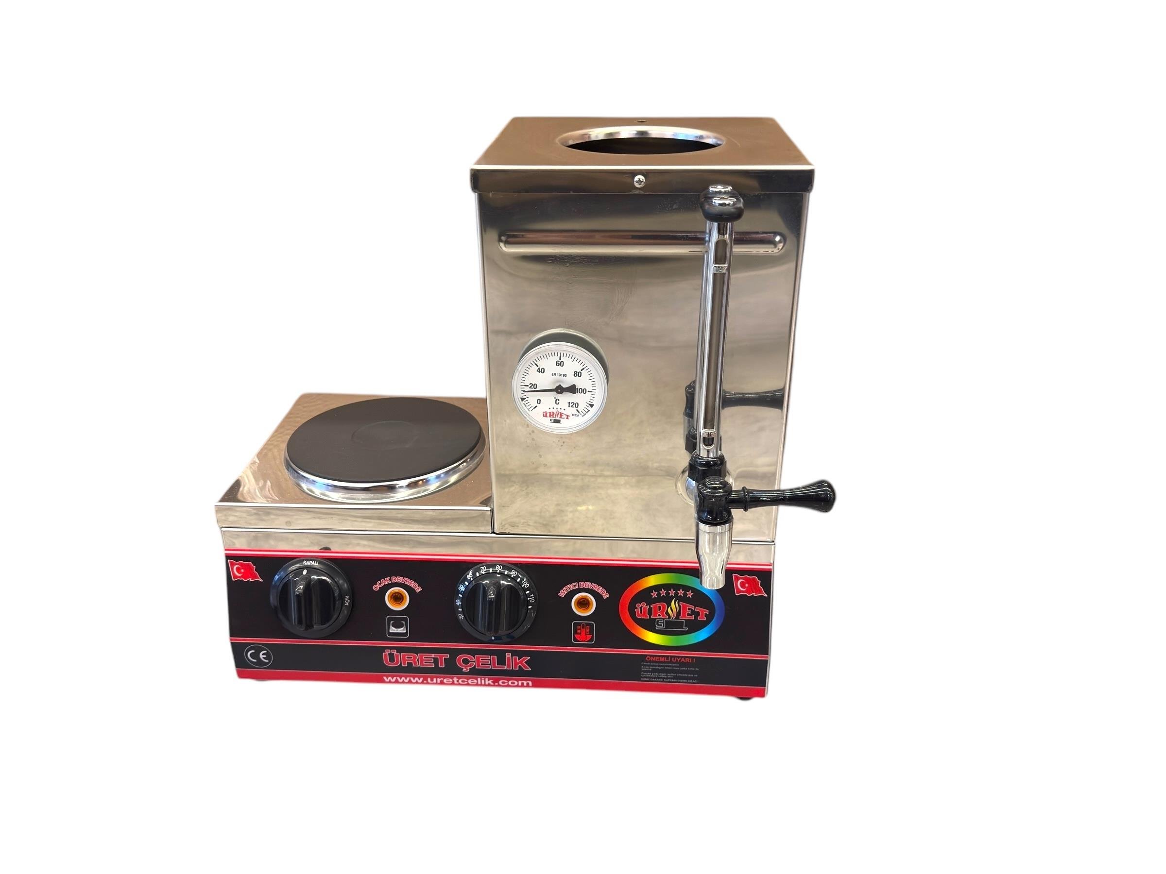 Üret 15 Cm'lik - 12 Litre Pleytli Kahveci Kazanı