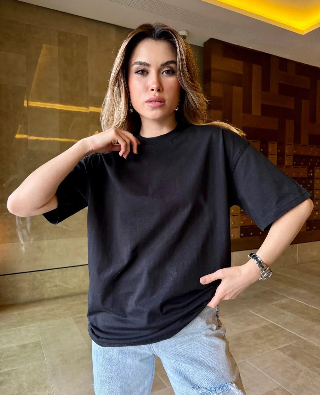 YC56 DÜZ BİSİKLET YAKA TSHIRT