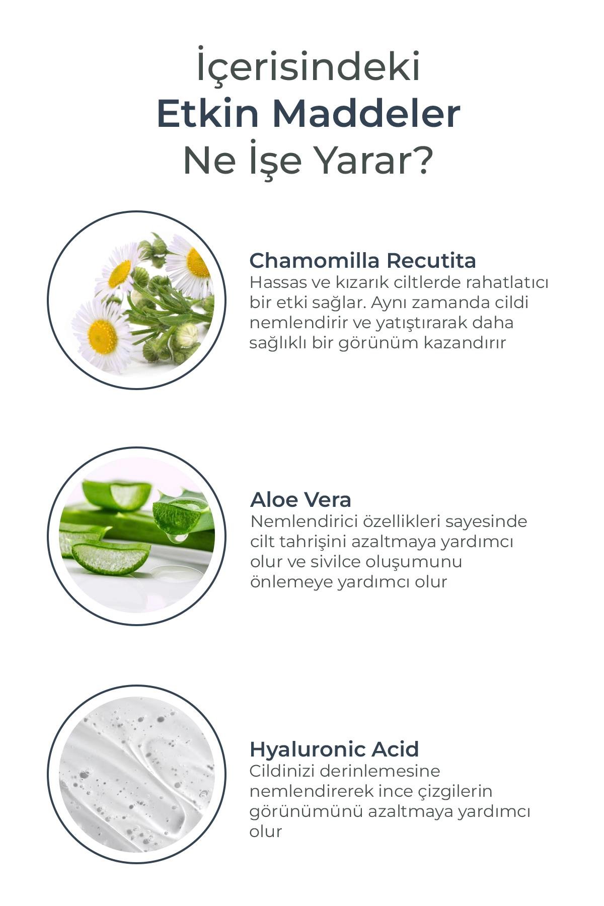 Aloe Vera &  Papatya Nemlendirici Duş jeli For Men 400ML