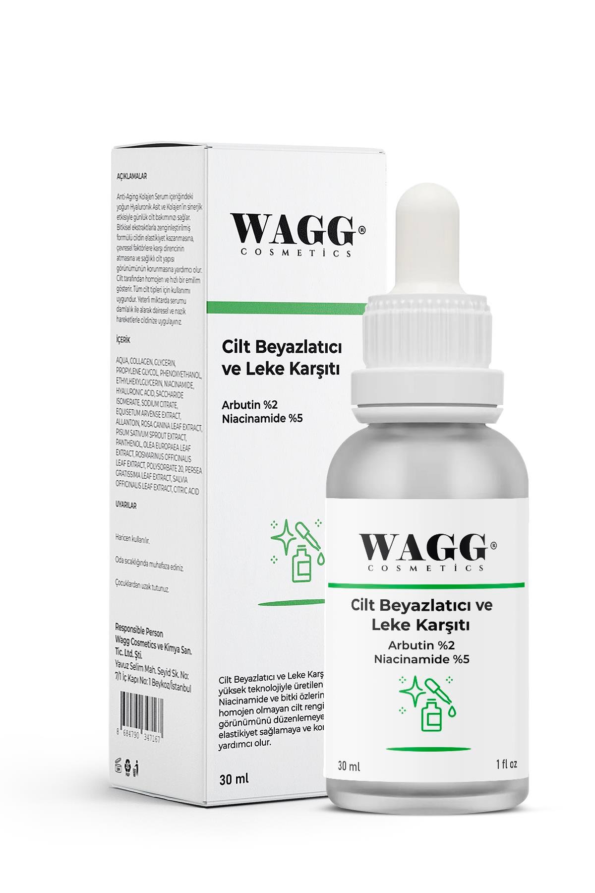 Cilt Beyazlatıcı  ve Leke Karşıtı Serum 30ML