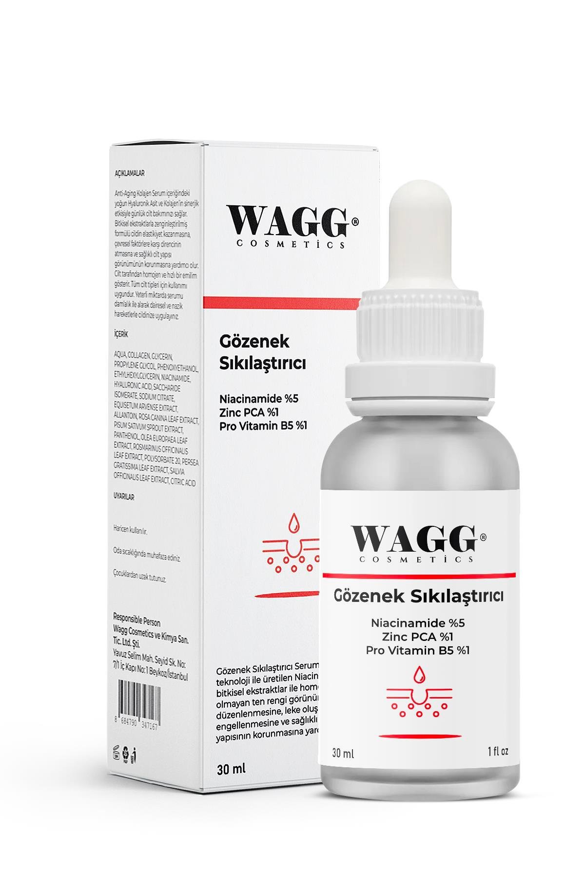Gözenek Sıkılaştırıcı Serum 30ML