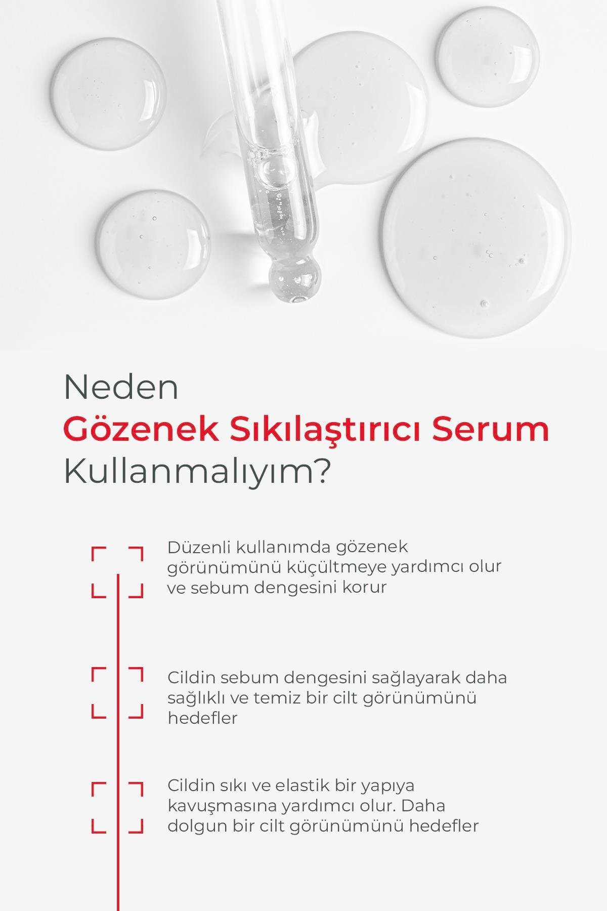 Gözenek Sıkılaştırıcı Serum 30ML