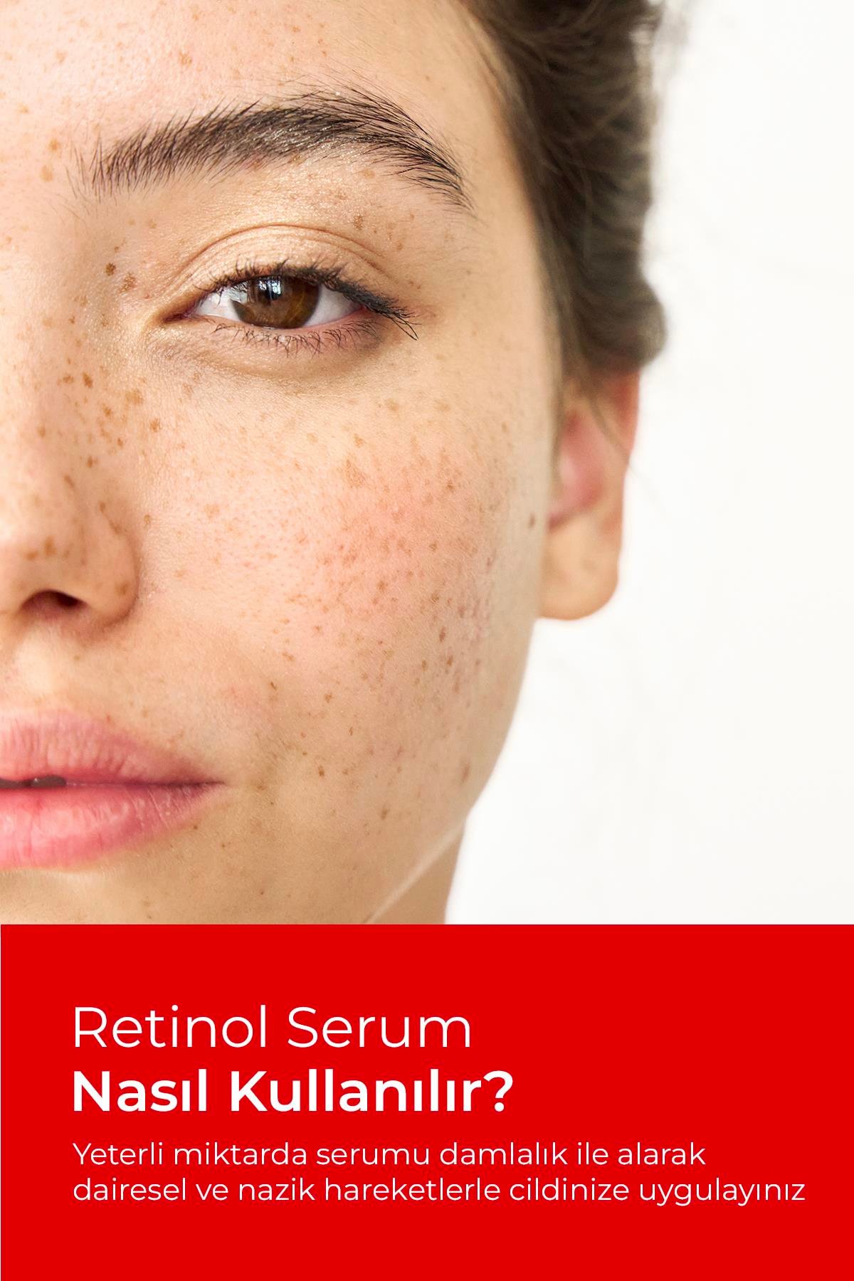 Kırışıklık ve Yaşlanma Karşıtı Retinol Serum 30ML
