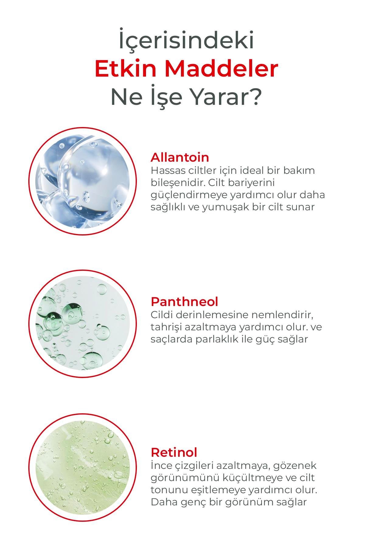 Kırışıklık ve Yaşlanma Karşıtı Retinol Serum 30ML