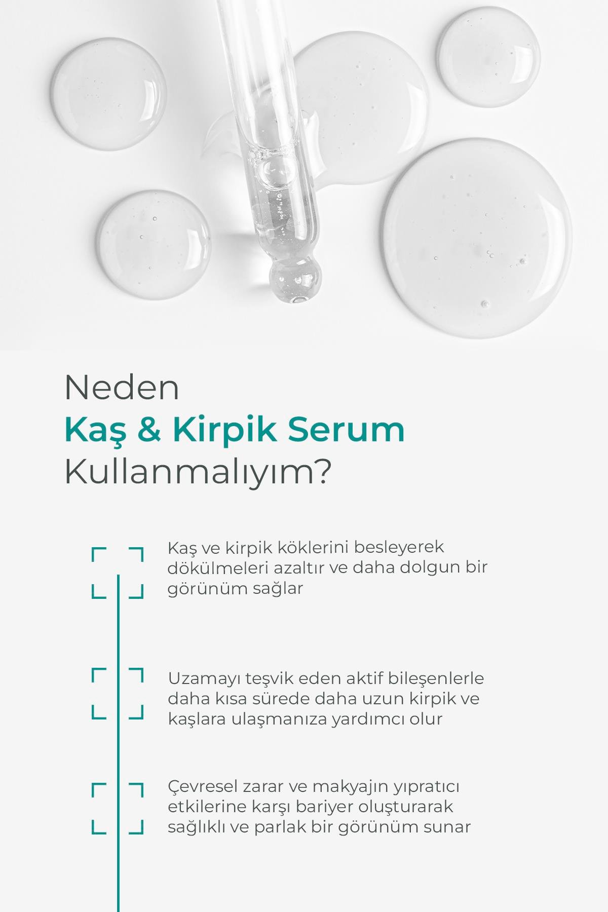 Kirpik ve Kaş Serum 10ML