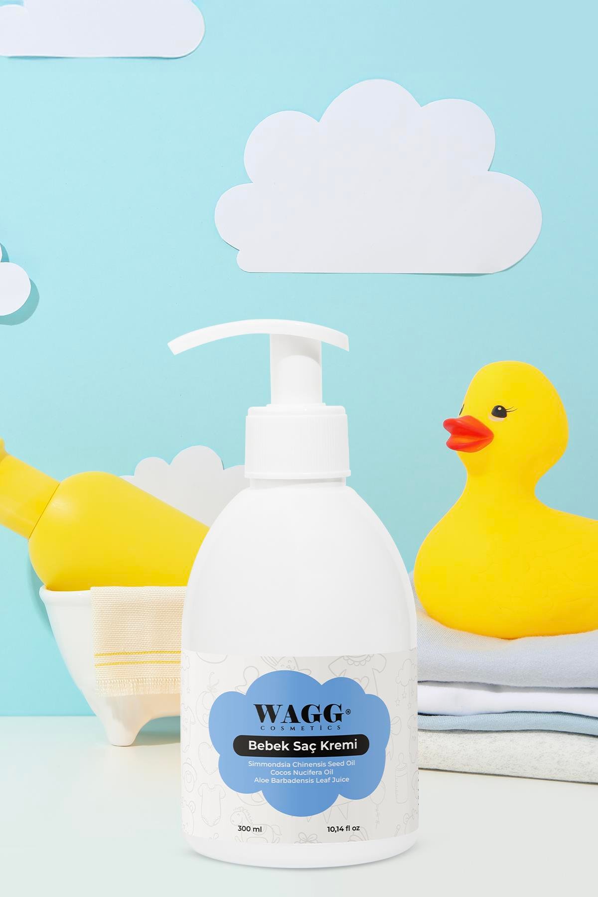 Organik Bebek Saç Kremi 300ML