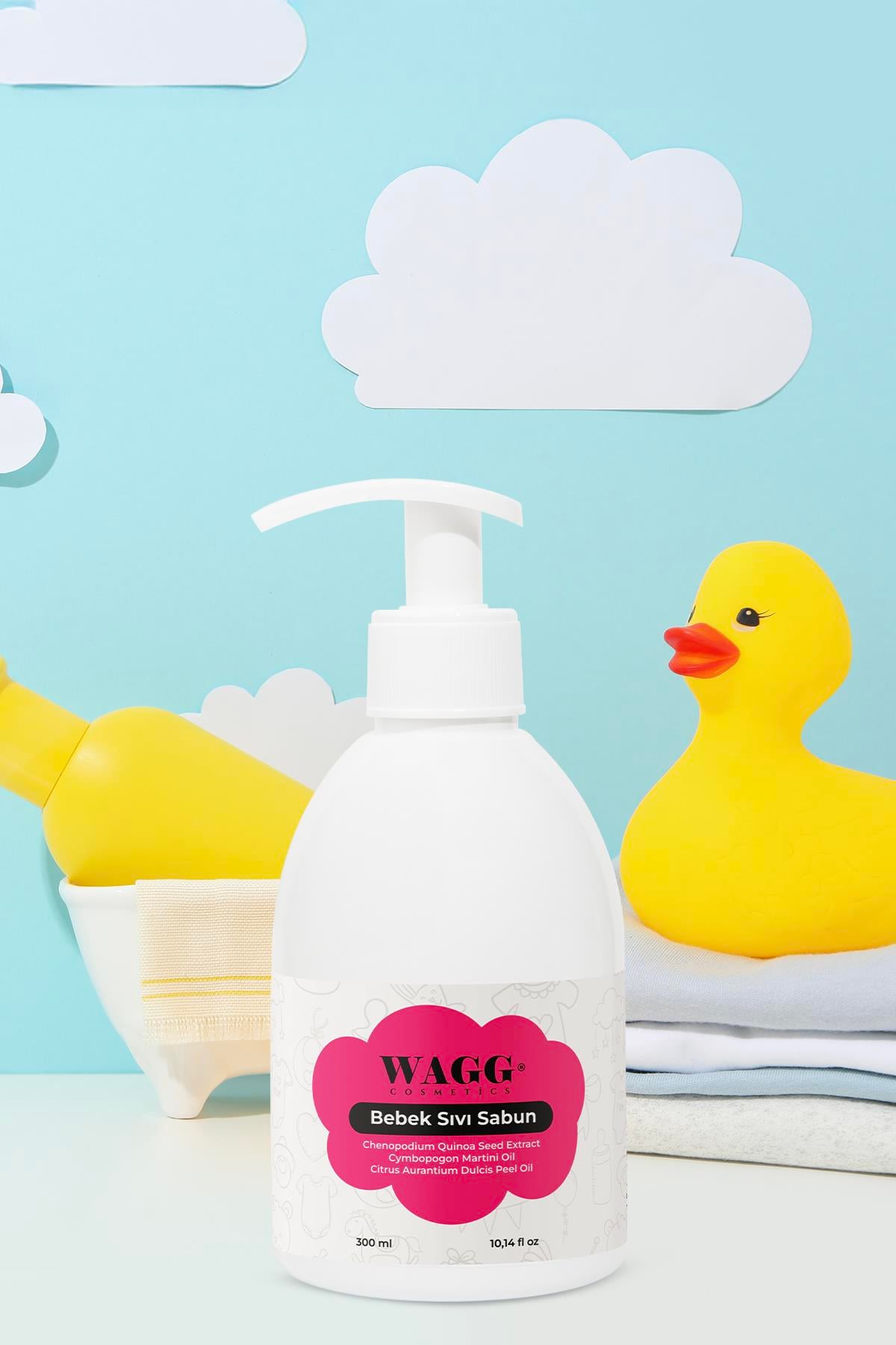 Organik Bebek Sıvı Sabun 300ML