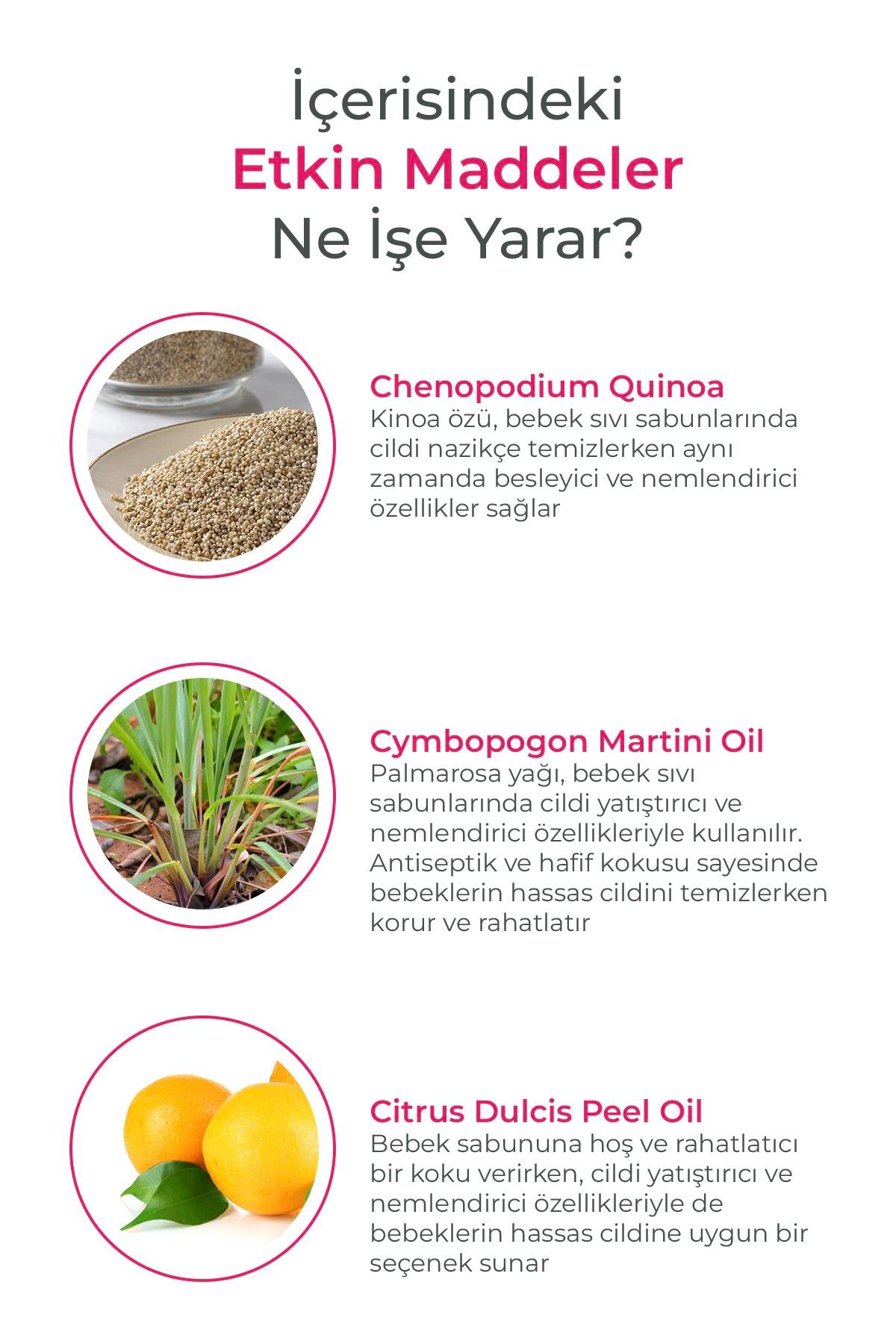 Organik Bebek Sıvı Sabun 300ML