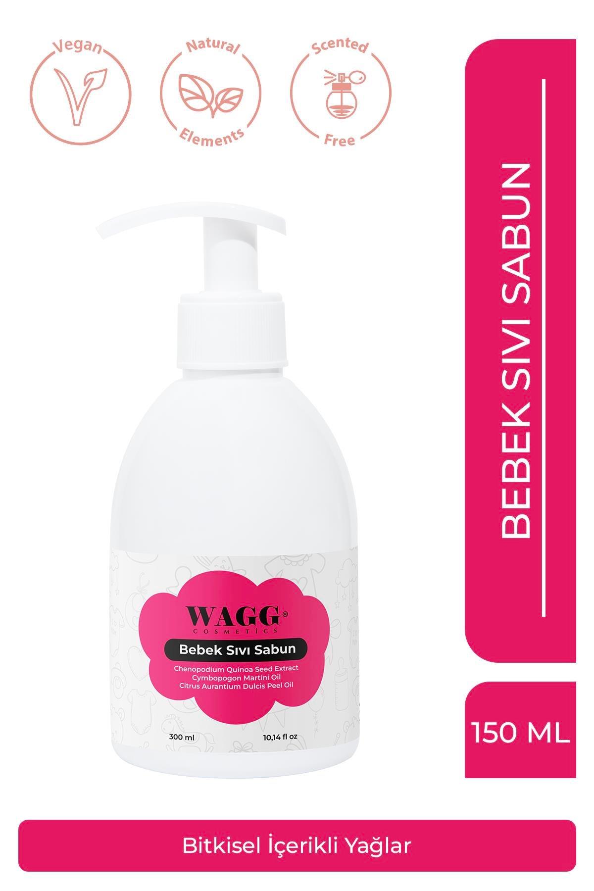 Organik Bebek Sıvı Sabun 300ML