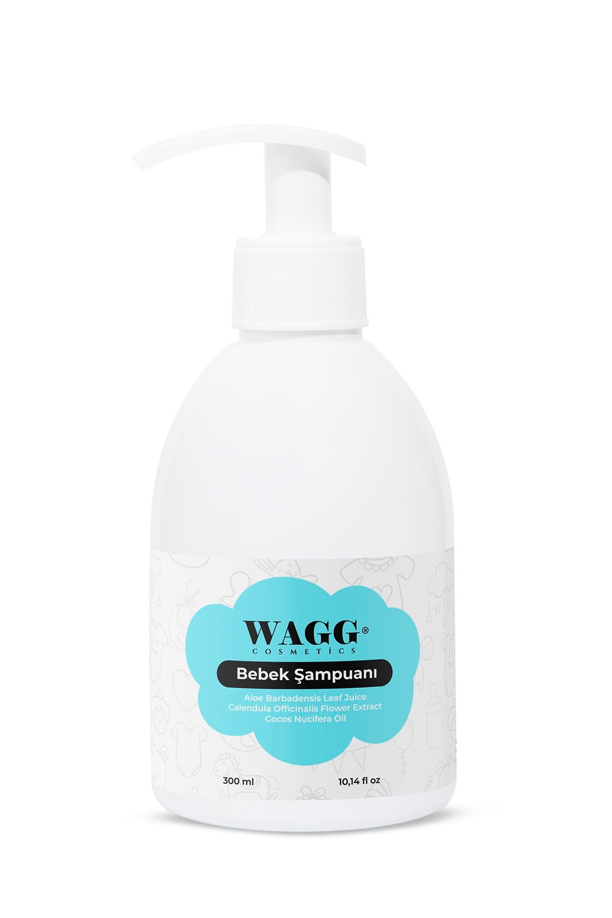 Organik Göz yakmayan Bebek Saç şampuanı 300ML