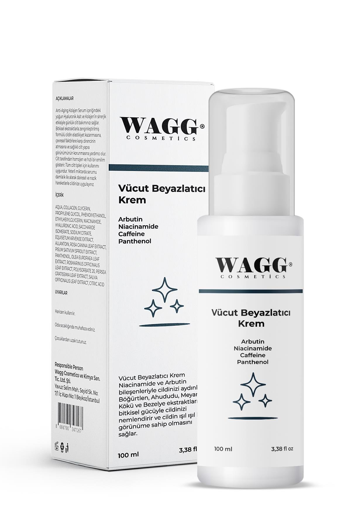 Vücut Beyazlatıcı Krem 100ML