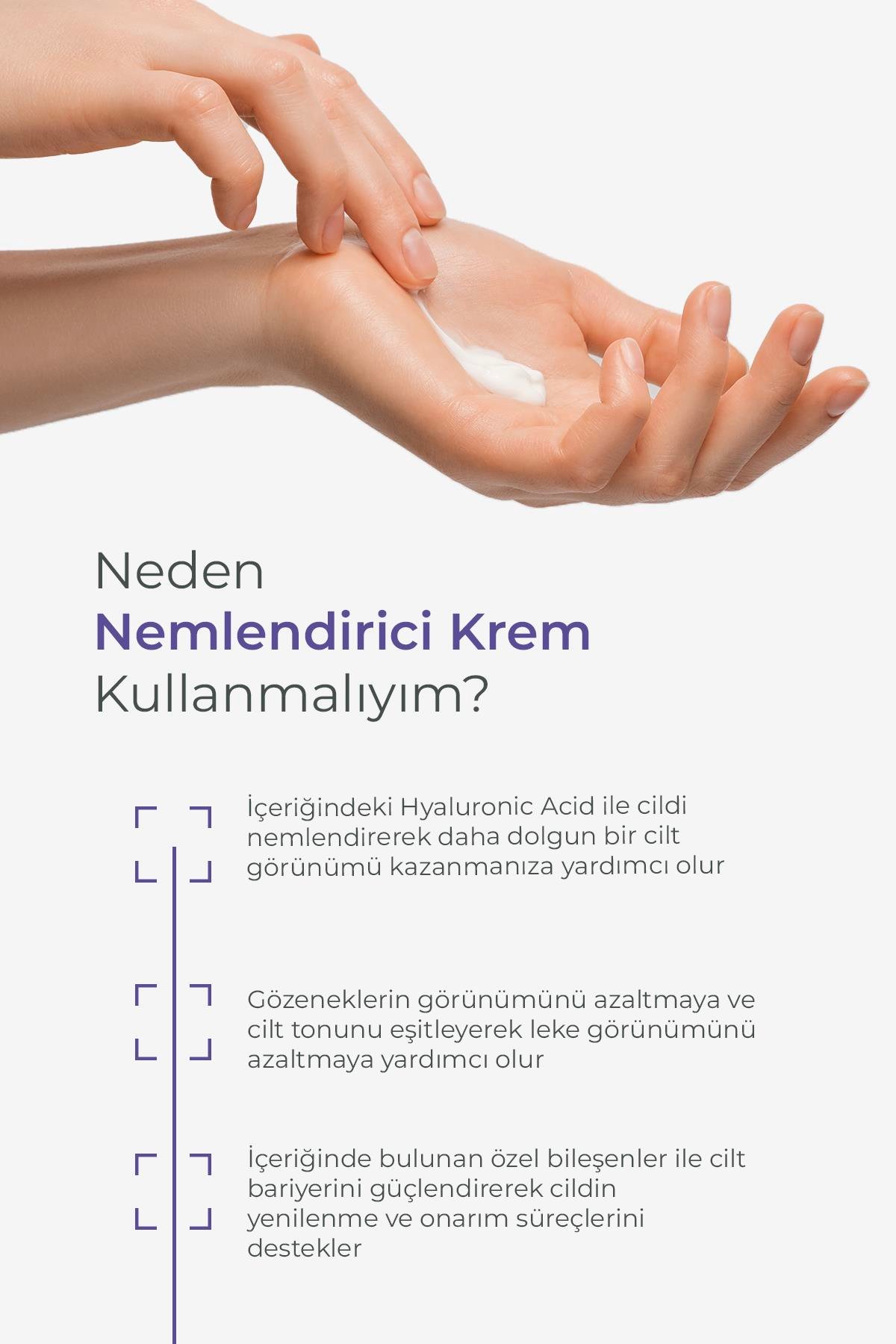 Yoğun Nemlendirici Yüz Kremi 50ML