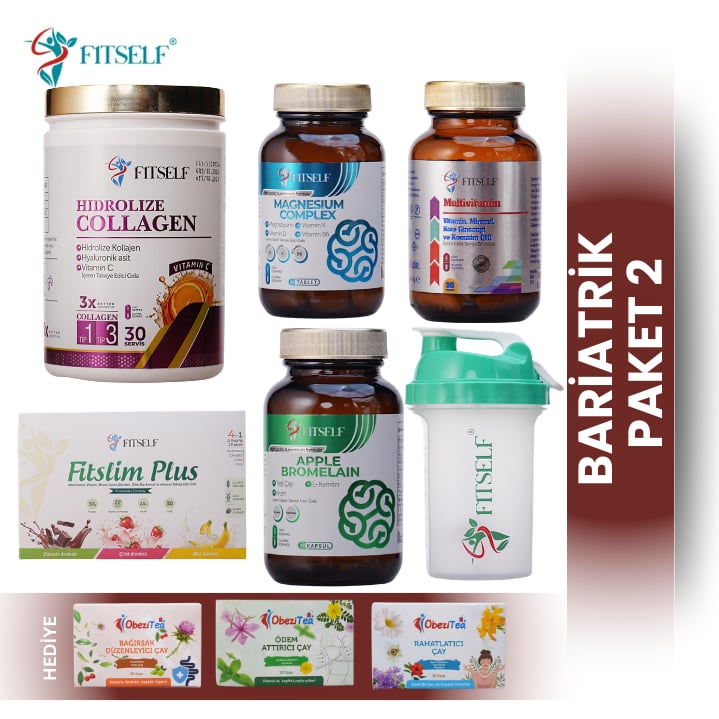 Bariatrik Paket 2 (Çay ve Shaker Hediyeli)
