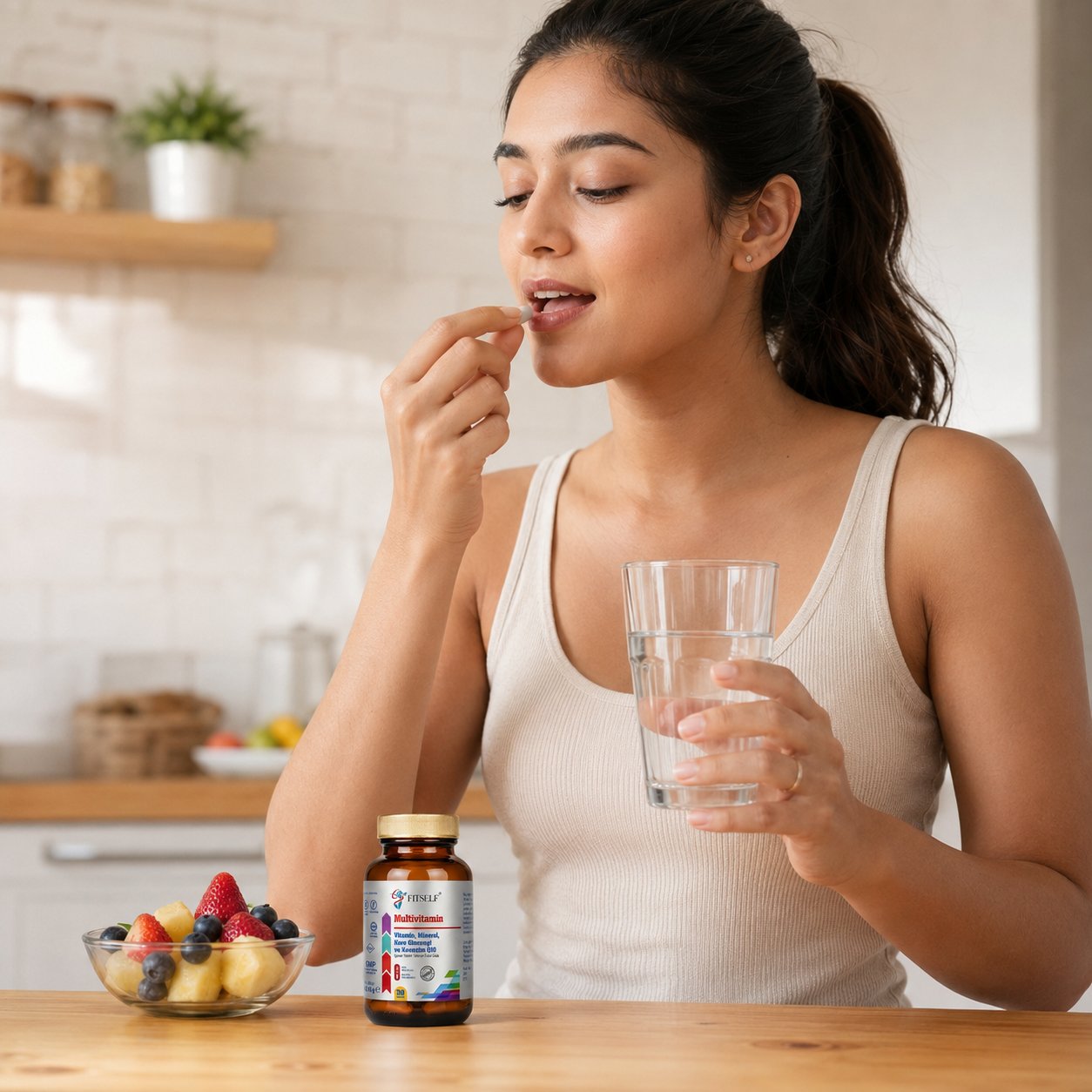 Fitself – Multivitamin Kompleks (Kore Ginsengi & Koenzim Q10) 30 Tablet