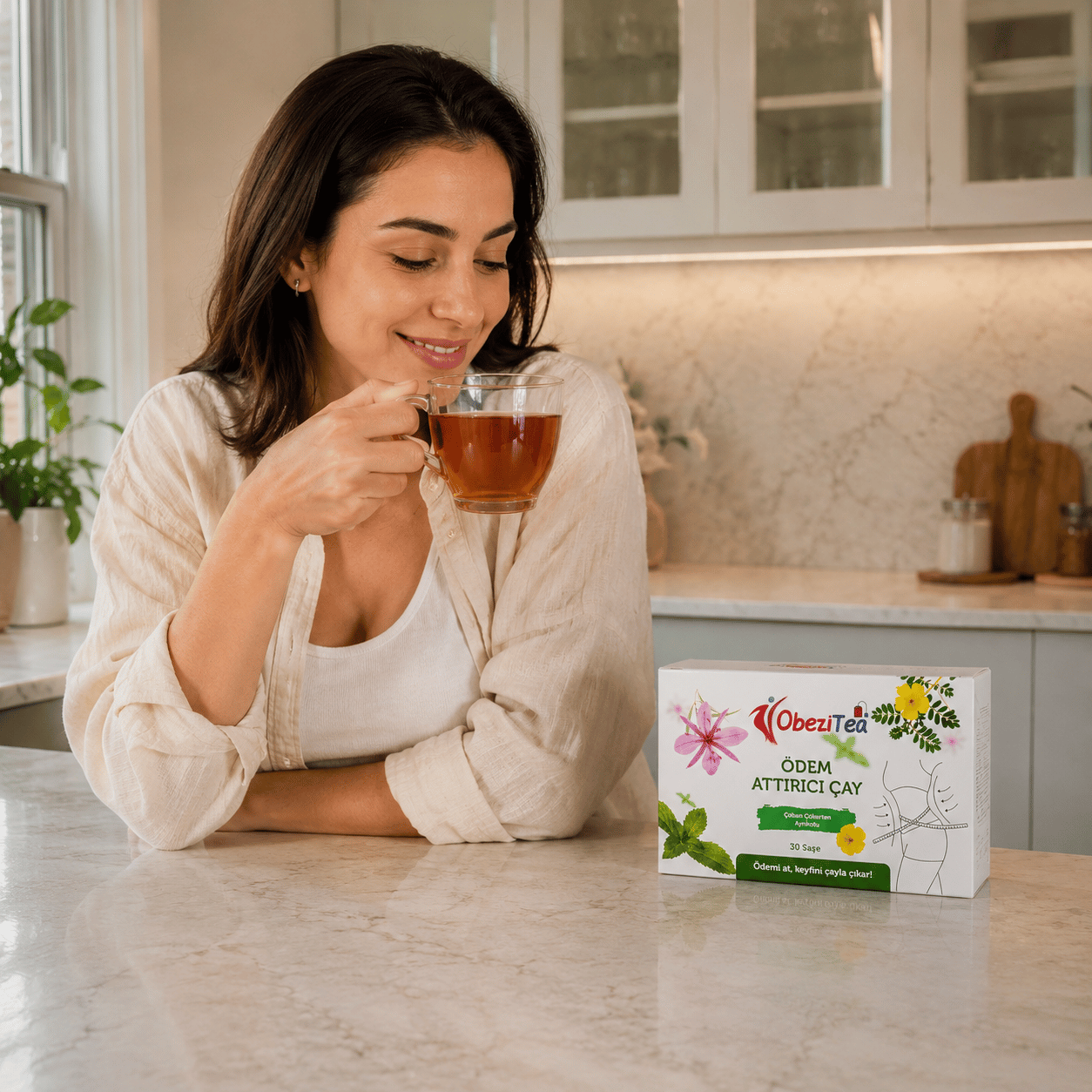 Fitself – ObeziTea Bitkisel Karışım Çayı (Lif İçeren Formül) 30 Saşe