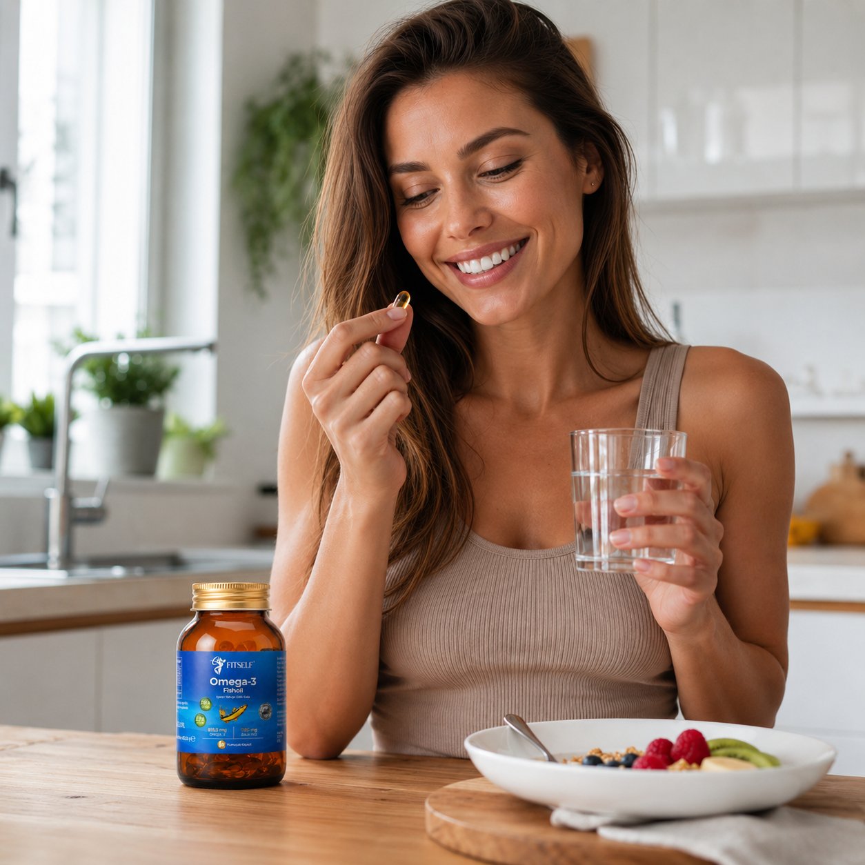 Fitself – Omega 3 Balık Yağı 1000 mg 60 Kapsül