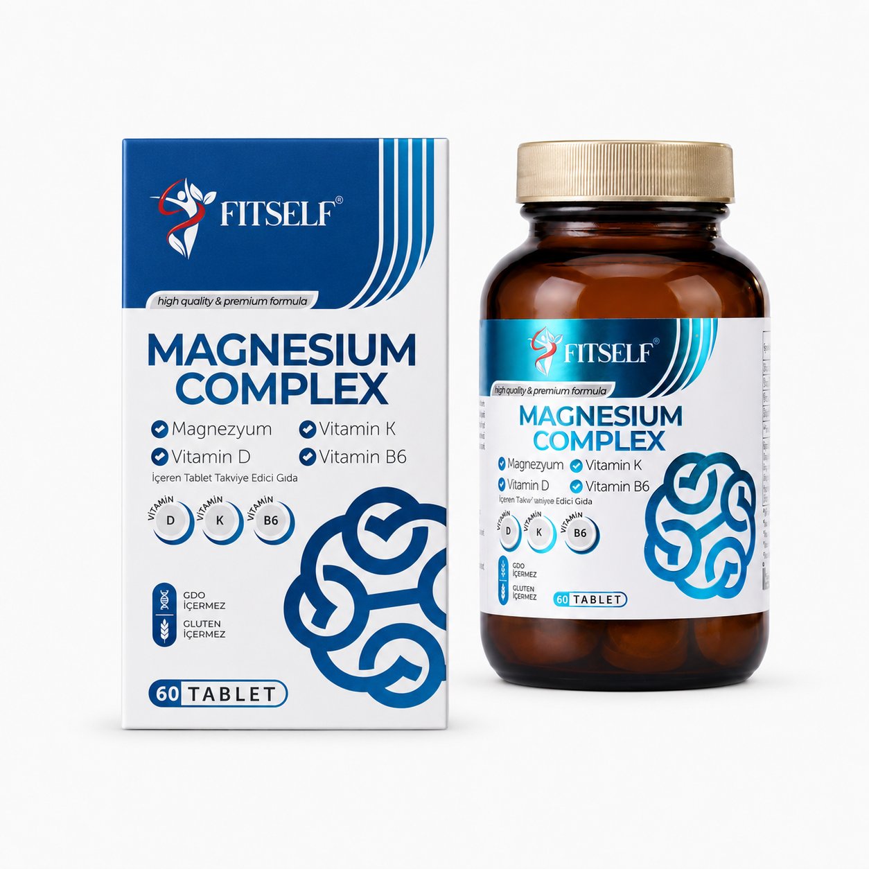 Fitself Relax Sleepnow + Magnezyum Gece Rutini Seti, Günlük Kullanıma Uygun Takviye Edici Gıda Destek Paketi