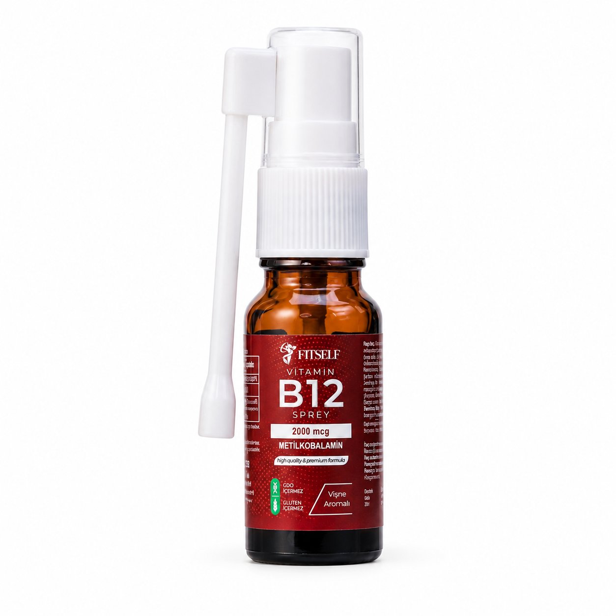 Fitself – Vitamin B12 Sprey (Metilkobalamin)  2000 mcg 20 ml
