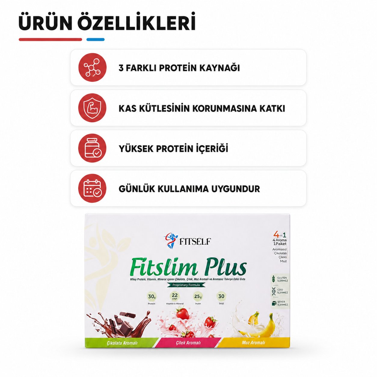 Fitself – Whey Protein Tozu – 900 g