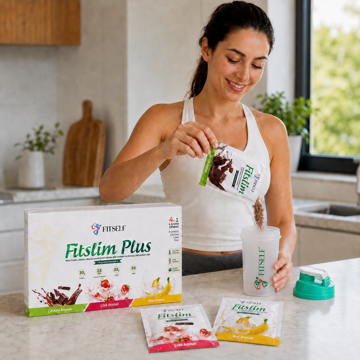Fitself – Whey Protein Tozu – 900 g