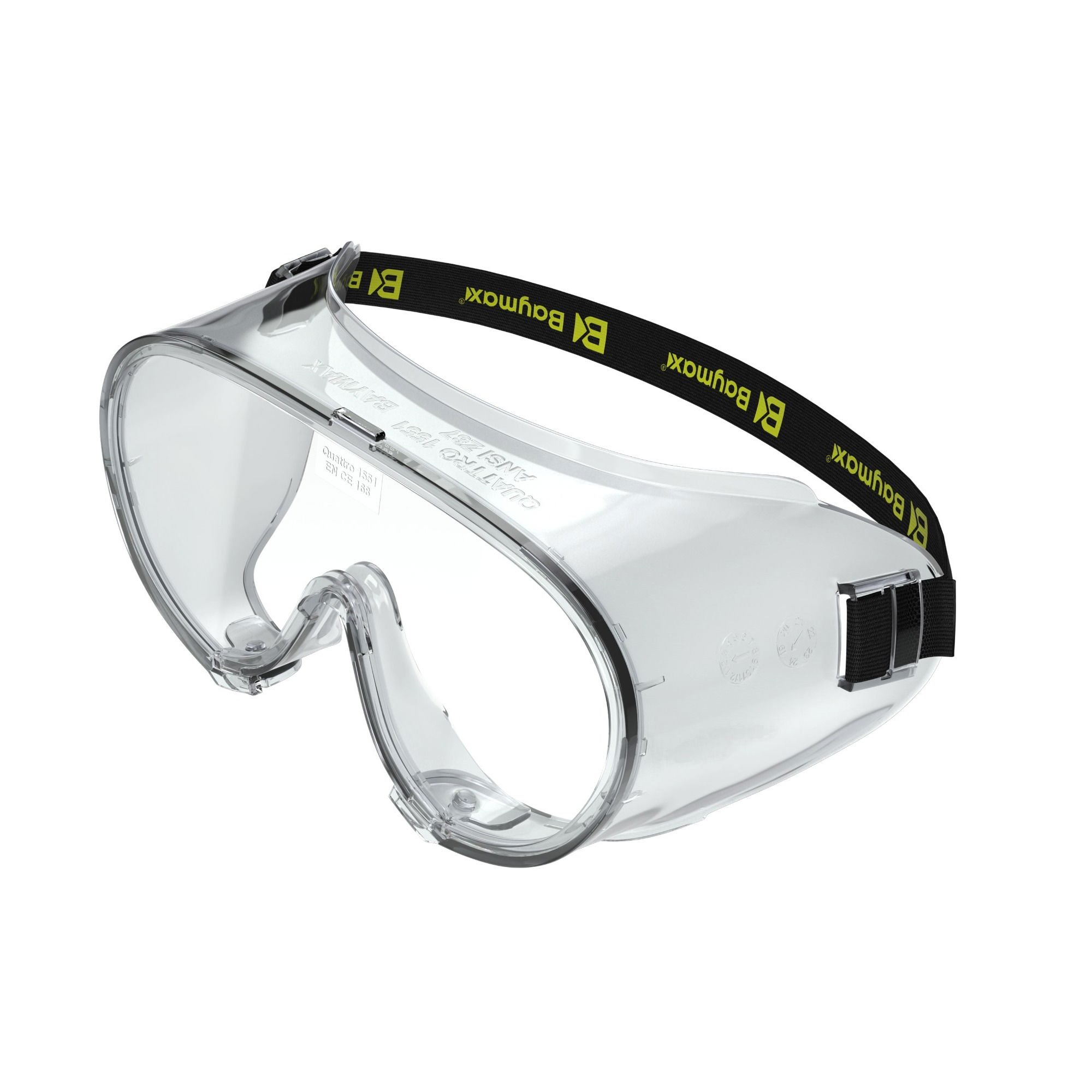 BaymaxBaymax Quatro Koruyucu Gözlük Şeffaf S-1551 -12 Adet122.01.LG03