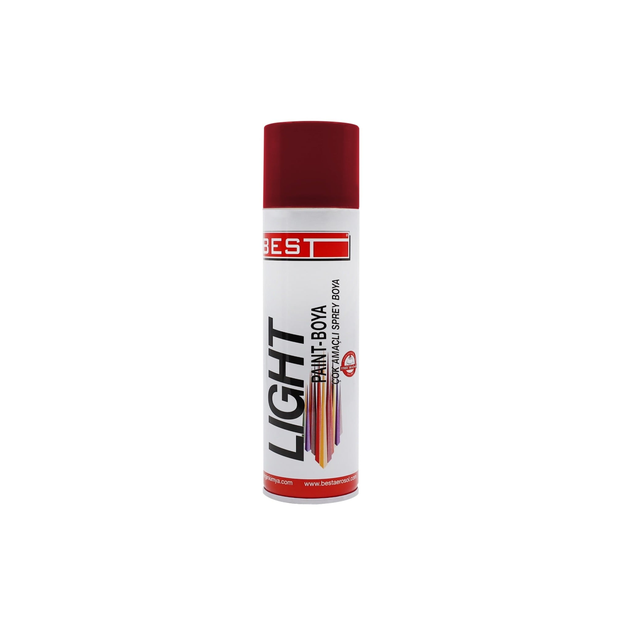 BESTBest Lıght Sprey Boya 250 Ml Vişne-(10 Adet)102.03.250VS